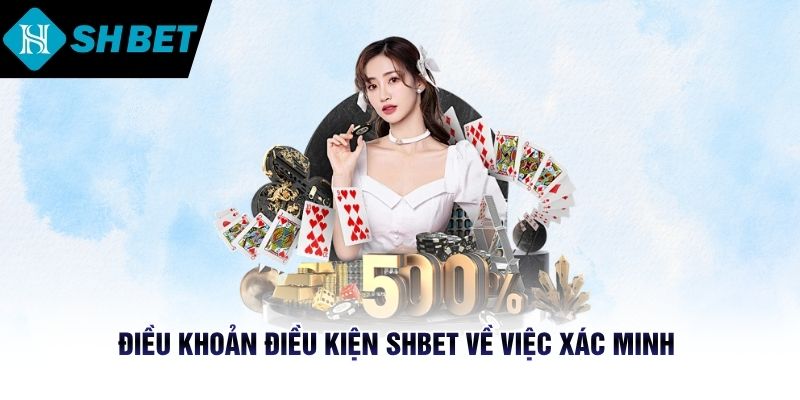 Điều khoản điều kiện SHBET về việc xác minh tài khoản